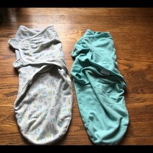 GUC Organic Cotton SwaddleMe Sacks 2-pack